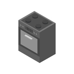 Sticker - Isometric oven