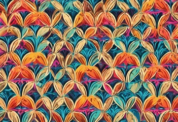 Poster - 'seamless design background colorful pattern'