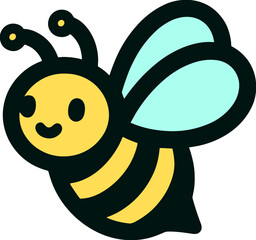 Sticker - Cute Bee