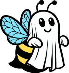 Sticker - Ghost Bee