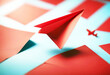 © sandra - 'technology innovation scovery idea new creativity business lift background blue way normal finding srupt change paper white line out plane red disruption leadership advantage air aeroplane'