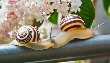 garden banded snail