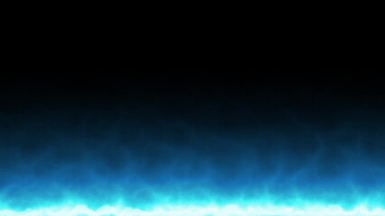 Wall Mural - blue fire background with rays overlay, energy flame