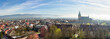 Panoramic view of the rooftops of Nowy Targ