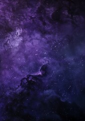 purple black galaxy stars clouds still endgame header zoomed out show entire empty space marine infi