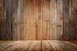 wooden floor and wall board background