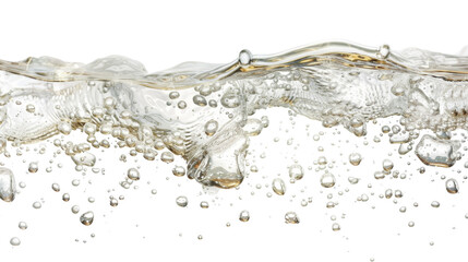 Poster - Bubbles in water 