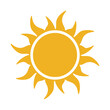 © Dosis - sunny sun sunlight solar heat weather flat icon symbol vector