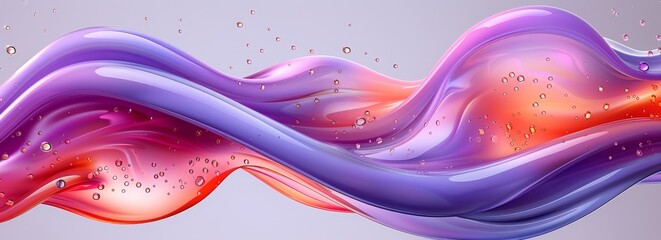 Wall Mural - trendy fluid liquid ink painting colorful background wallpaper, a abstract fluid shape with wave colorful smoke, gradient trendy mesh background, modern bright rainbow smoke with glowing dots