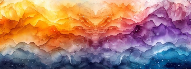 Wall Mural - gradient trendy fluid liquid ink painting colorful background wallpaper, a abstract ground with wave colorful smoke, gradient trendy mesh background, modern bright rainbow smoke 