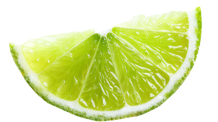 Canvas Print - Juicy slice of lime 