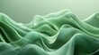 Abstract light green background in a shape of fairy green AI generated