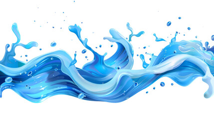 Poster - Water splashes