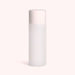 Skincare bottle for beauty products in minimal design