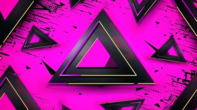 abstract technology design featuring geometric shapes with computer graphic decoration in isolated background, businsess background presentation
