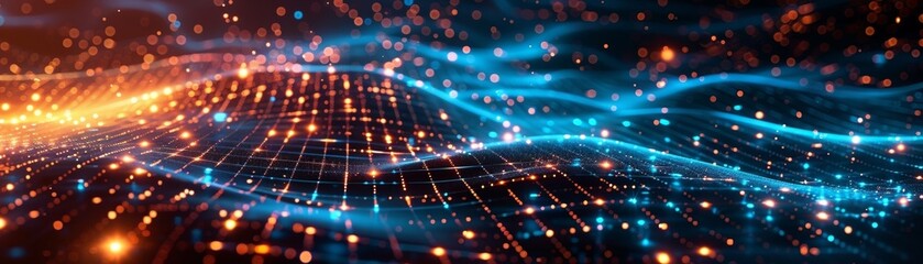 Poster - abstract technology wallpaper