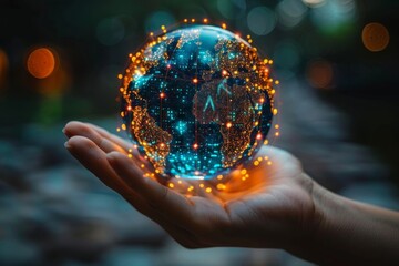 Poster - Exploring the possibilities of the Metaverse through advanced technology, fostering global connectivity, innovation, and communication in a data-driven world.