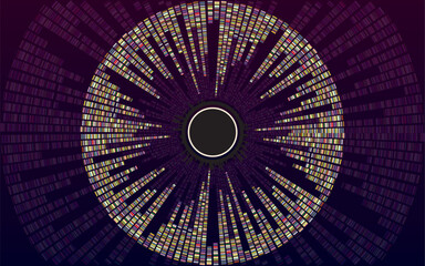 Background of abstract genetic map storage ,gathering and organizing data ,examining genetic data,genome map research