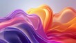 Modern abstract wave flowing gradiant background, generative ai