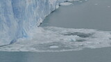 Fototapeta Las - Glacial Calving of Perito Moreno Iceberg into Argentine Lake