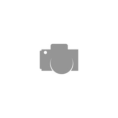 Sticker - Photo Camera Icon Isolated On White Background