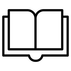 Sticker - book icon