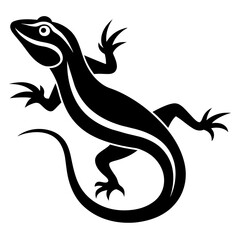 Poster - Lizard vector icon