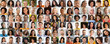 © Prostock-studio - Capturing a collage of people, this portrait emphasizes diversity through a wide variety of hairstyles and fashion senses, representing diverse cultures