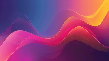 Wall Mural - Abstract colorful vector gradient background