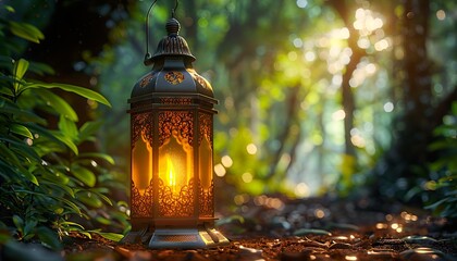 Canvas Print - lantern in the park