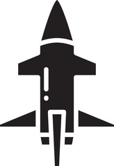Wall Mural - Missile and Rocket Icon