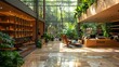 Modern Office Space Blending Nature and Contemporary Design