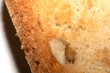 Close Up of a Toasted Hme Made Bread Roll Showing Texture