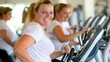 © Ilja - Plus size woman exercising in a modern fitness center to improve wellness and overall fitness levels