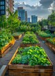 © tanapat - Elegant Garden Design in Urban Space