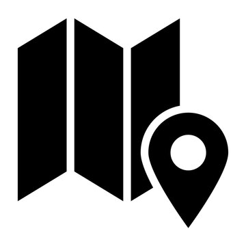 Map pin place marker. Location icon. Map marker pointer icon 