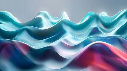 Canvas Print - Abstract 3D Background