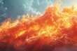 Fire flames background,   illustration of fire flames background for web design