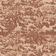 Grunge blot splashes texture and wet brush strokes for camouflage clothing, dirty spotted print. Camo textiles, seamless pattern. Desert military style, brown bark background. Vector smear wallpaper 
