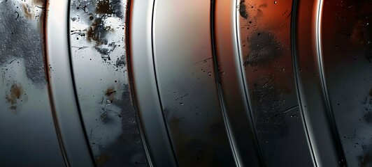 Poster - Abstract Metal Background