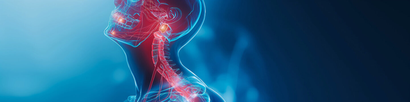 3D-gerenderte Röntgenaufnahme eines Körperschmerzes - 3d rendered x-ray of a body pain