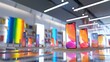 © Wolfilser - view to a modern styled store for mobile phones and smartphones