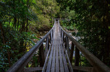 Fototapeta Góry - Bridge in hike