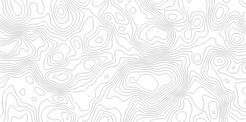 Aufkleber - Topographic map background with geographic line map with elevation assignments.Modern design with White topographic wavy pattern design. Paper Texture Imitation of a Geographical map shades .	