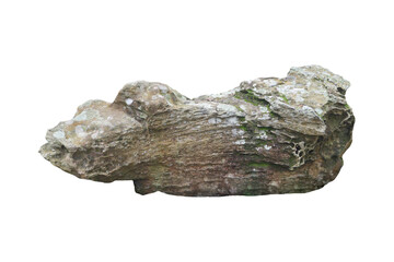 Wall Mural - rock isolated transparency background..