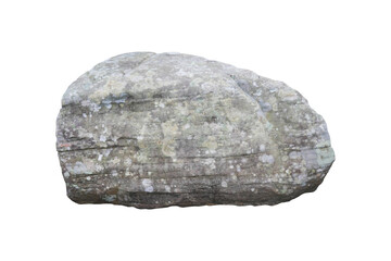 Wall Mural - rock isolated transparency background..