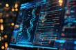 © Michael - A computer screen displaying genetic code being sequenced and analyzed.