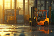 Forklift Glory: Leading the Warehouse Charge