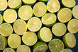 © Bidwell Studio - Close up of cut lime halves
