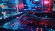 © Lubos Chlubny - Closeup coding html and programming on screen laptop, development web, developer